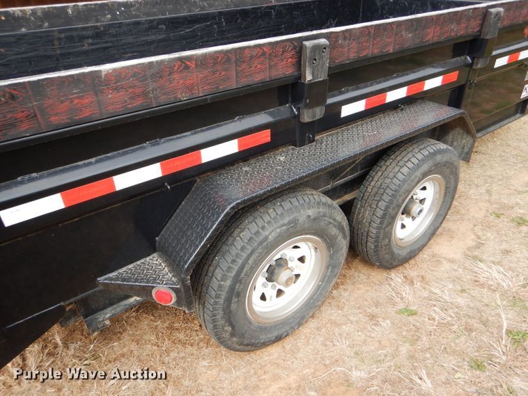 image for item DD4554 2014 PJ DL142 dump trailer