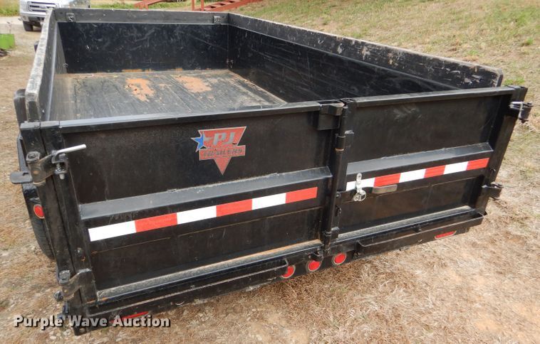 image for item DD4554 2014 PJ DL142 dump trailer