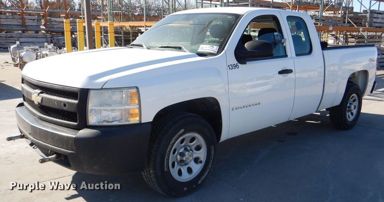 image for item DE4095 2008 Chevrolet Silverado 1500 Ext. Cab pickup truck
