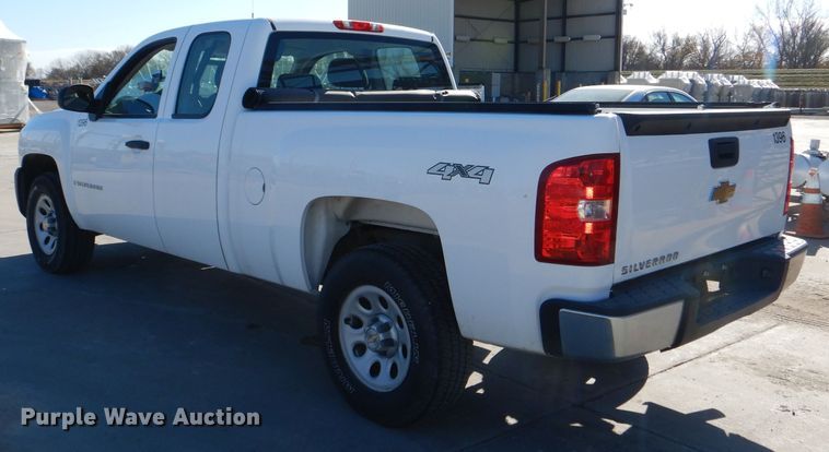 image for item DE4095 2008 Chevrolet Silverado 1500 Ext. Cab pickup truck