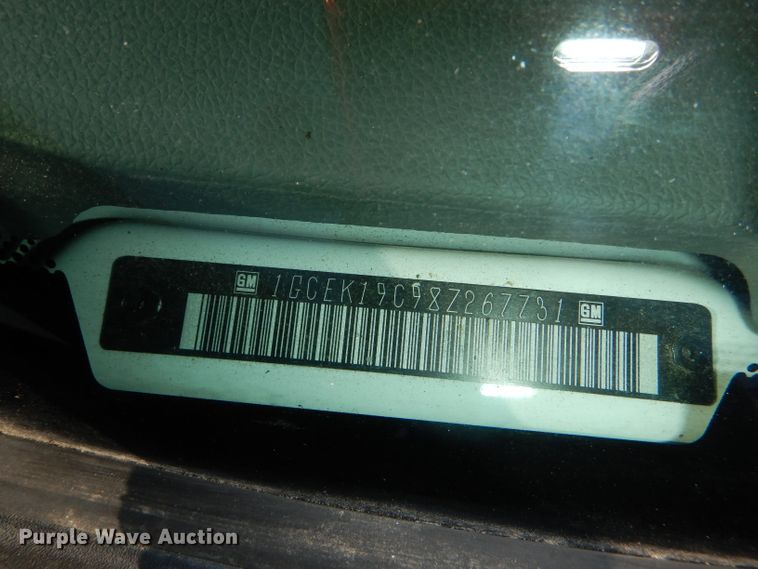 image for item DE4095 2008 Chevrolet Silverado 1500 Ext. Cab pickup truck