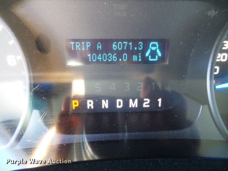 image for item DG0368 2013 Ford F150 XL pickup truck