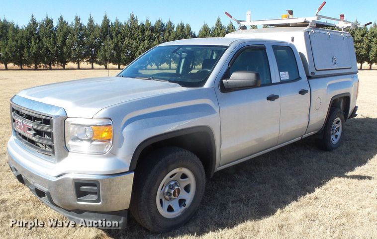 image for item DG0372 2014 GMC Sierra 1500 Double Cab pickup truck