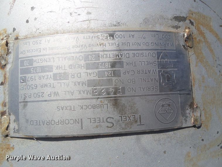 image for item DG0376 1975 propane tank