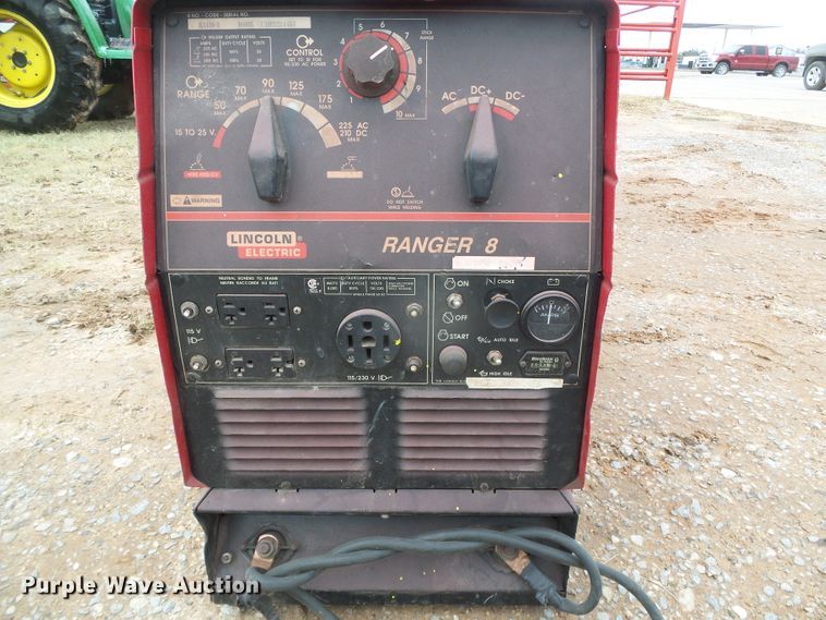 image for item DG0382 Lincoln Electric Ranger 8 welder/generator