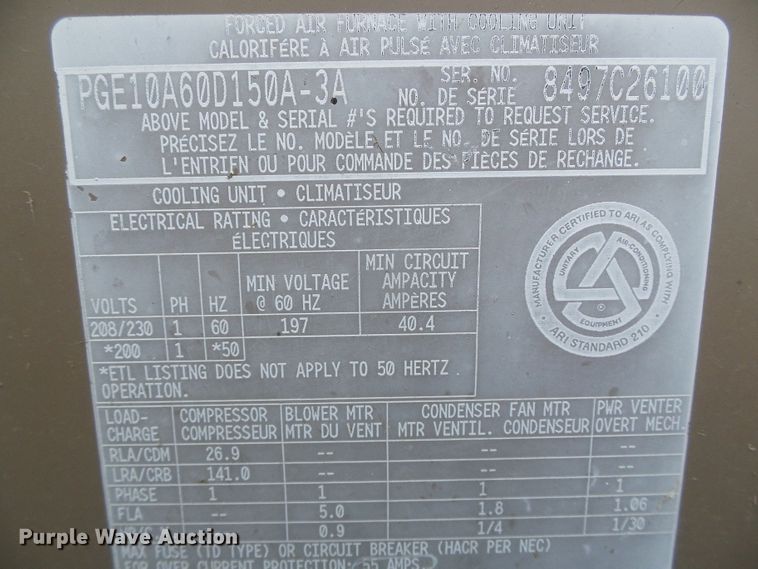 image for item DG0385 (2) Compak 10 AC units