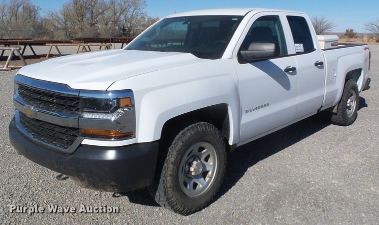 image for item DG0396 2017 Chevrolet Silverado 1500 Double Cab pickup truck