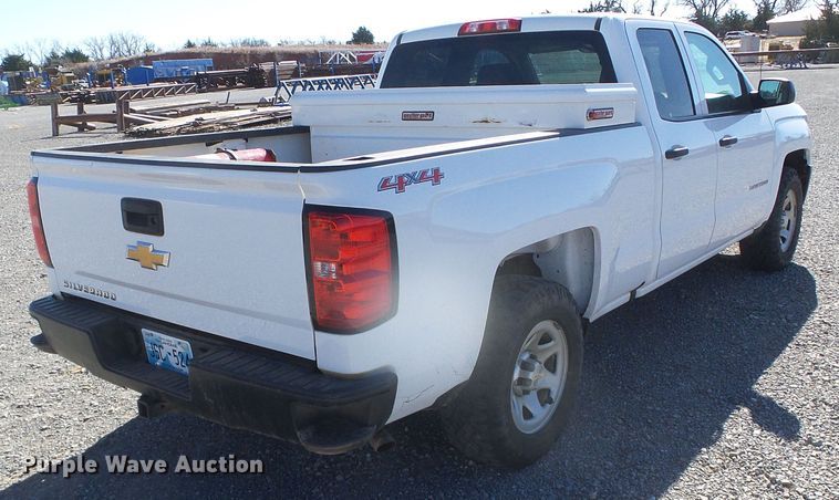 image for item DG0396 2017 Chevrolet Silverado 1500 Double Cab pickup truck