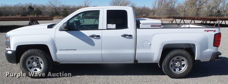 image for item DG0396 2017 Chevrolet Silverado 1500 Double Cab pickup truck