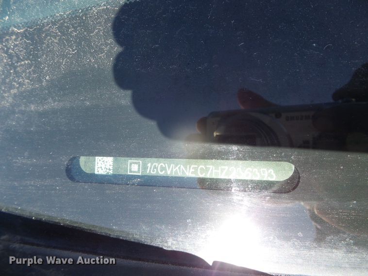 image for item DG0396 2017 Chevrolet Silverado 1500 Double Cab pickup truck