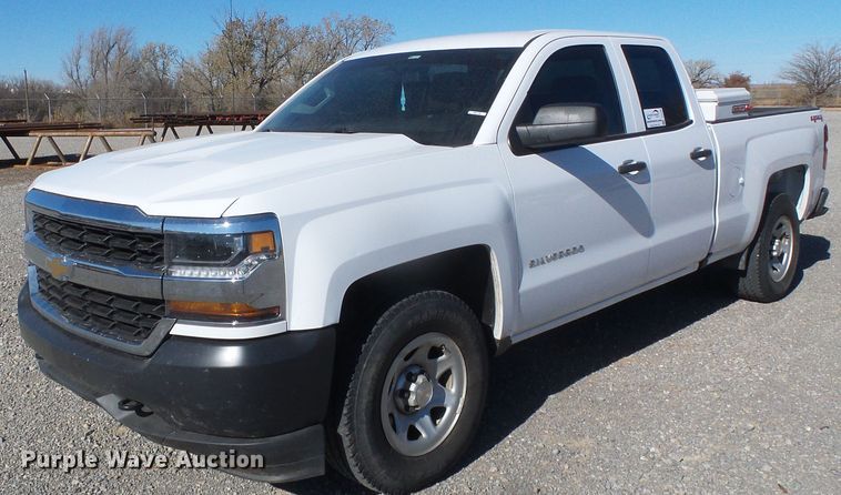 image for item DG0398 2017 Chevrolet Silverado 1500 Double Cab pickup truck