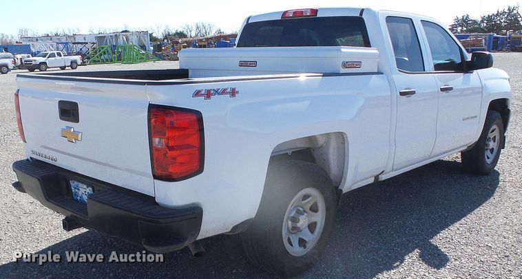 image for item DG0398 2017 Chevrolet Silverado 1500 Double Cab pickup truck