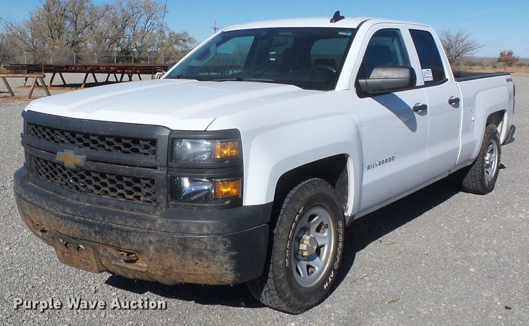 image for item DG0400 2015 Chevrolet Silverado 1500 Double Cab pickup truck