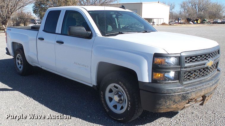 image for item DG0400 2015 Chevrolet Silverado 1500 Double Cab pickup truck