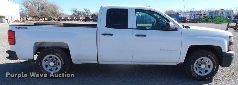 image for item DG0400 2015 Chevrolet Silverado 1500 Double Cab pickup truck