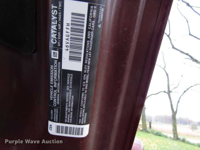 image for item DG6658 2002 Cadillac DeVille