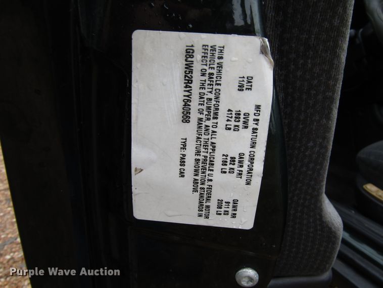 image for item DG6661 2000 Saturn LS