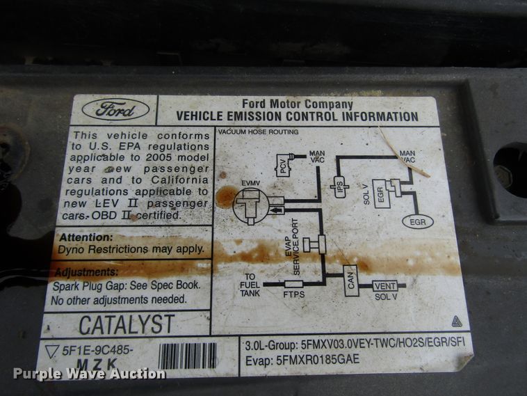 image for item DG6665 2005 Mercury Sable