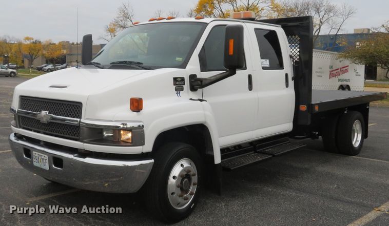 image for item DH1651 2006 Chevrolet C4500 flatbed truck