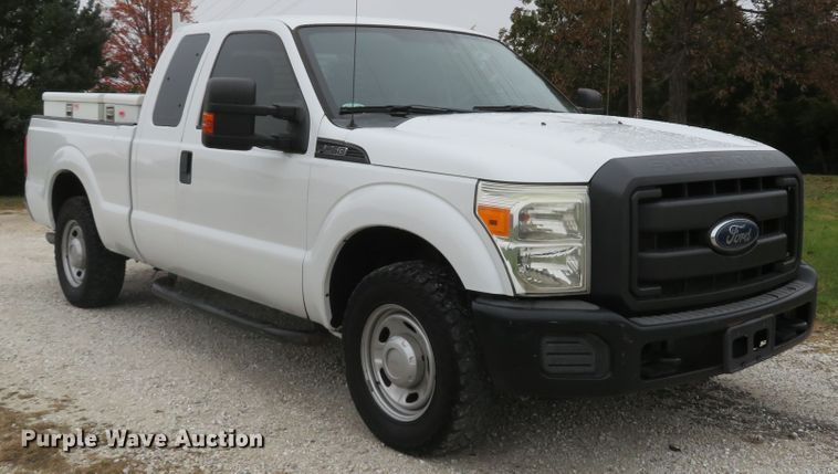 image for item DH1654 2013 Ford F250 Super Duty XL SuperCab pickup truck