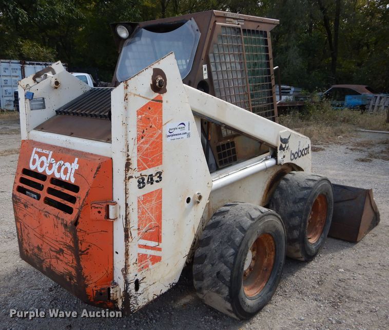 image for item DH2661 1989 Bobcat 843 skid steer