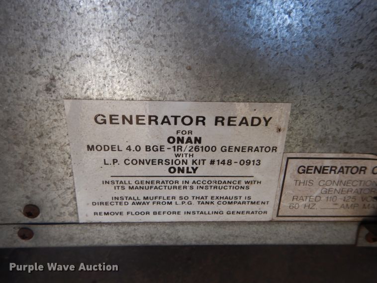 image for item DH2663 1998 KIT Mfg Patio toy hauler camper