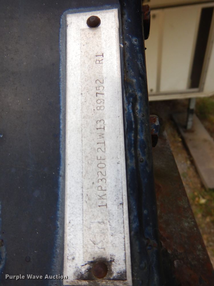 image for item DH2663 1998 KIT Mfg Patio toy hauler camper