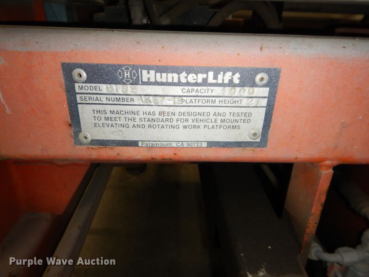 image for item DH2708 Hunterlift 2152 scissor lift