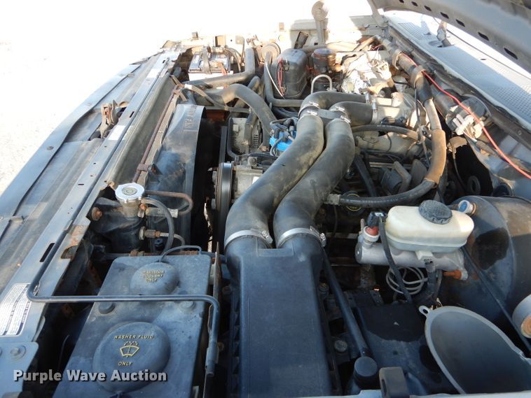 image for item DH6237 1996 Ford F350 XL utility bed pickup truck