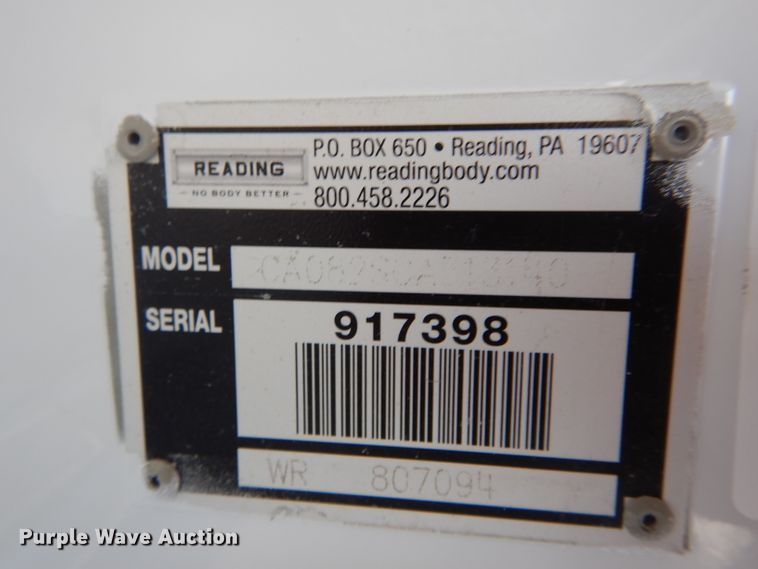 image for item DH6788 Reading CA082SCA313140 utility bed