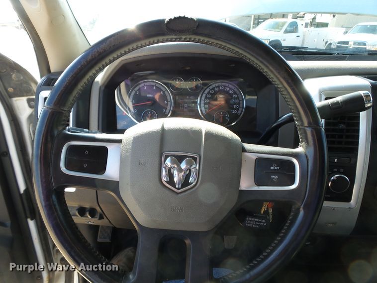 image for item DH7777 2011 Dodge Ram 1500 Quad Cab pickup truck