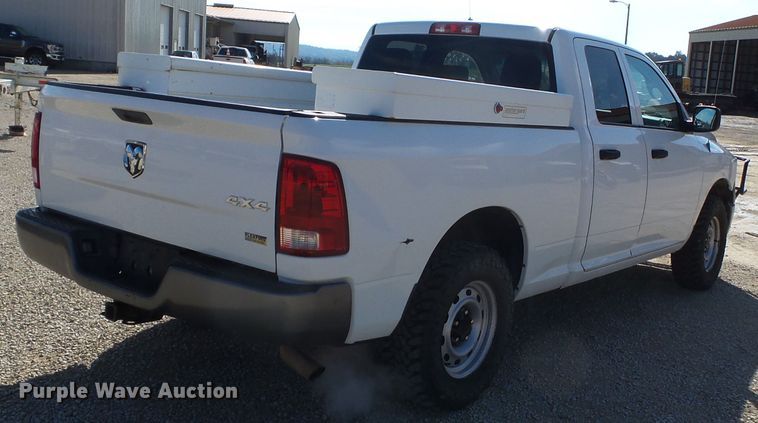 image for item DH7778 2011 Dodge Ram 1500 Quad Cab pickup truck