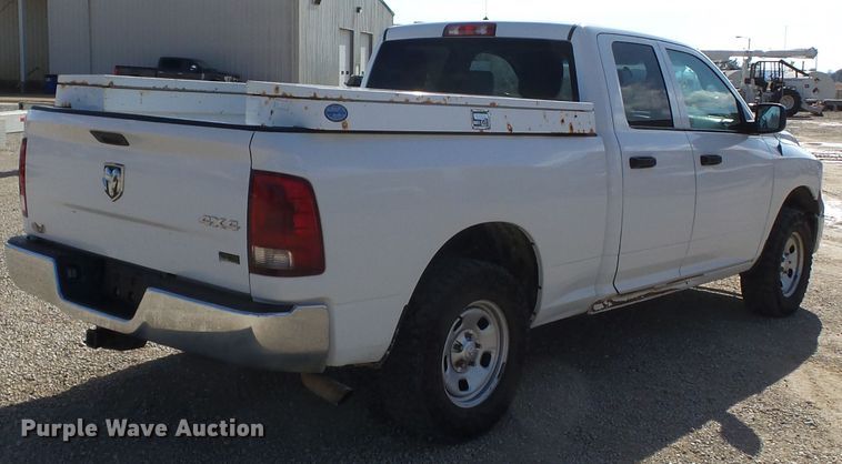 image for item DH7779 2012 Dodge Ram 1500 Quad Cab pickup truck