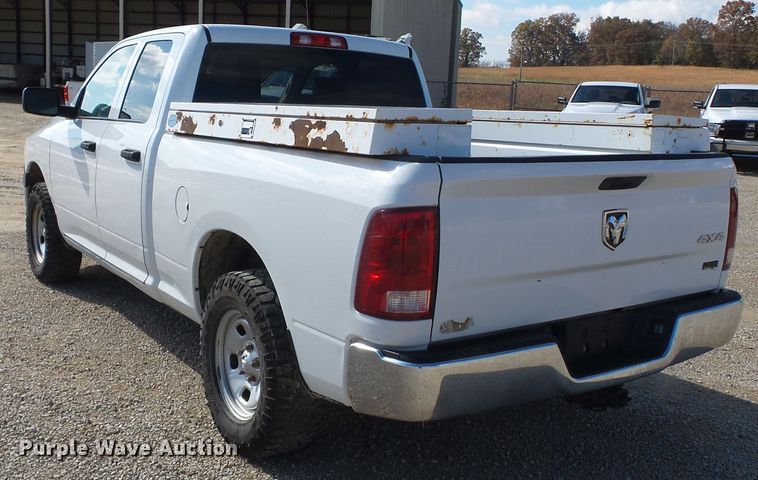 image for item DH7779 2012 Dodge Ram 1500 Quad Cab pickup truck