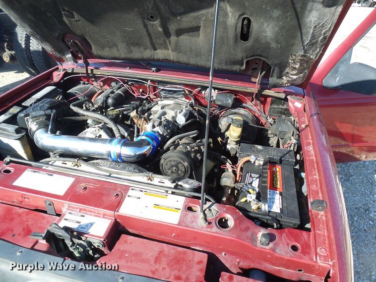 image for item DI0721 1993 Ford Ranger SuperCab pickup truck