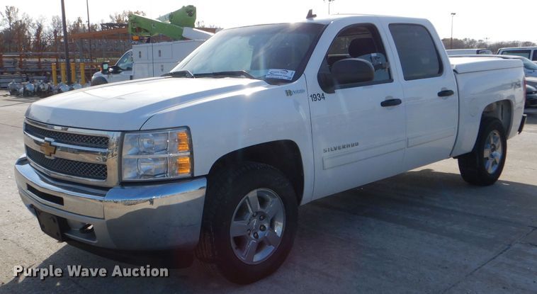 image for item DI2681 2012 Chevrolet Silverado 1500 Hybrid Crew Cab pickup truck