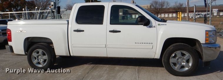 image for item DI2681 2012 Chevrolet Silverado 1500 Hybrid Crew Cab pickup truck