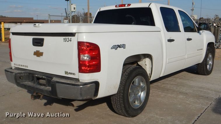 image for item DI2681 2012 Chevrolet Silverado 1500 Hybrid Crew Cab pickup truck