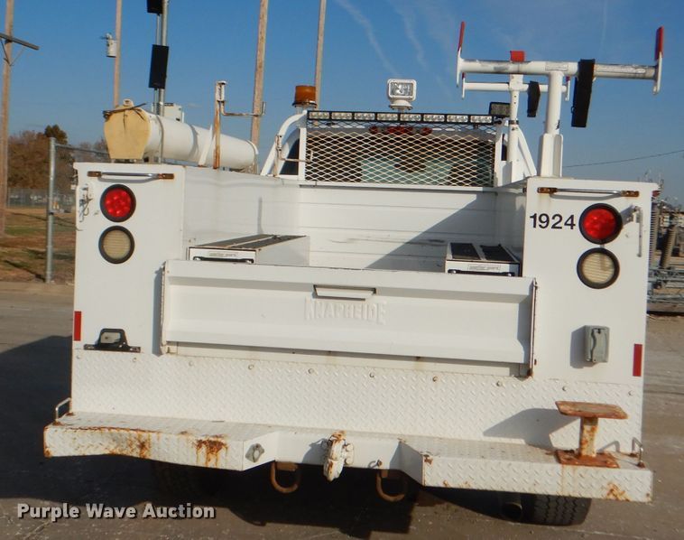 image for item DI2685 2012 Chevrolet Silverado 3500HD Ext. Cab utility bed pickup truck