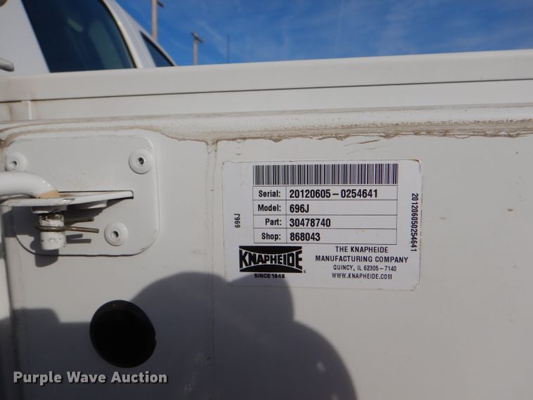 image for item DI2685 2012 Chevrolet Silverado 3500HD Ext. Cab utility bed pickup truck