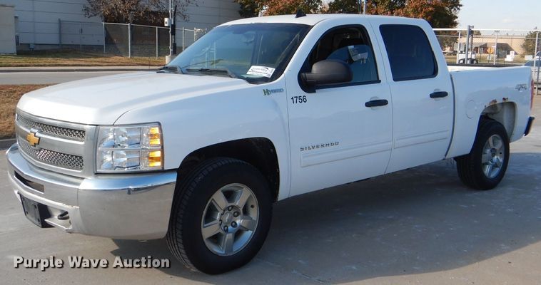 image for item DI2693 2012 Chevrolet Silverado 1500 Hybrid Crew Cab pickup truck