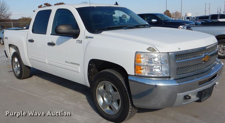 image for item DI2693 2012 Chevrolet Silverado 1500 Hybrid Crew Cab pickup truck