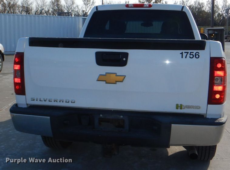 image for item DI2693 2012 Chevrolet Silverado 1500 Hybrid Crew Cab pickup truck