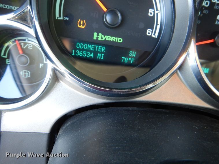 image for item DI2693 2012 Chevrolet Silverado 1500 Hybrid Crew Cab pickup truck