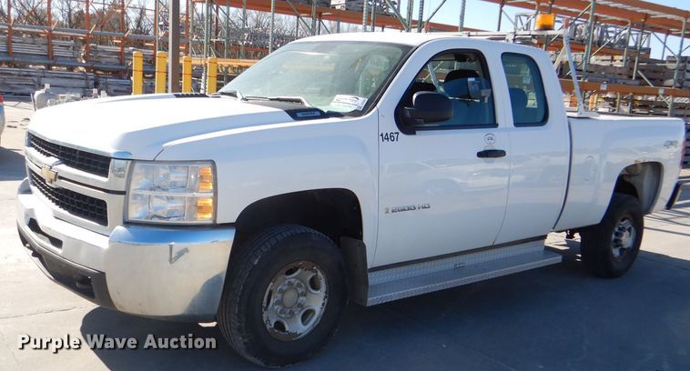 image for item DI2699 2008 Chevrolet Silverado 2500HD Ext. Cab pickup truck