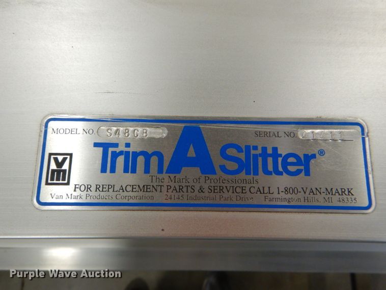 image for item DY9361 Mark S48CB Trim A slitter