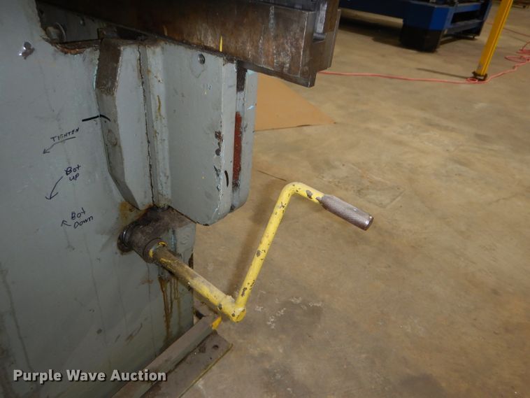 image for item DY9362 Chicago Steel press brake