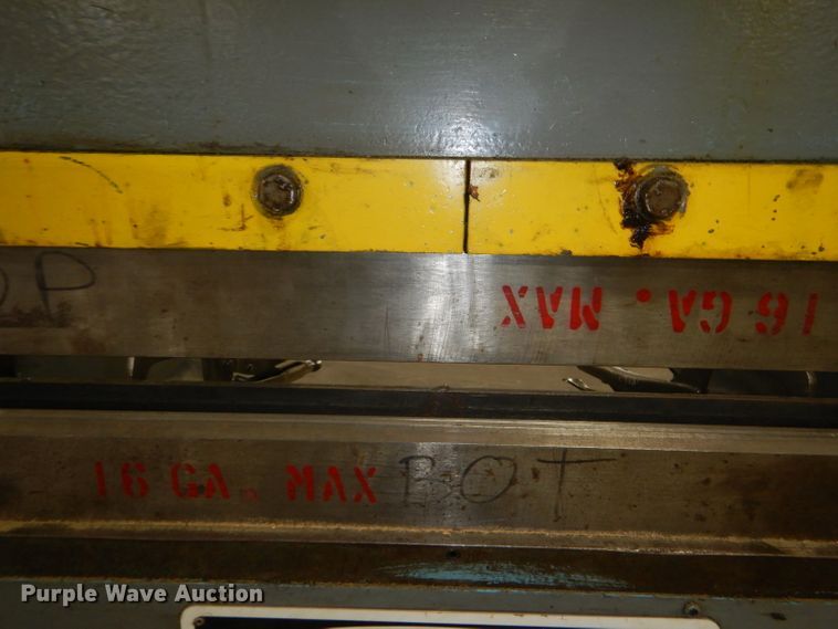 image for item DY9363 Chicago Dreis & Krump 350 press brake