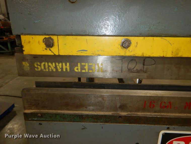 image for item DY9363 Chicago Dreis & Krump 350 press brake