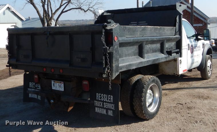 image for item EC9133 2008 Ford F550 Super Duty dump truck